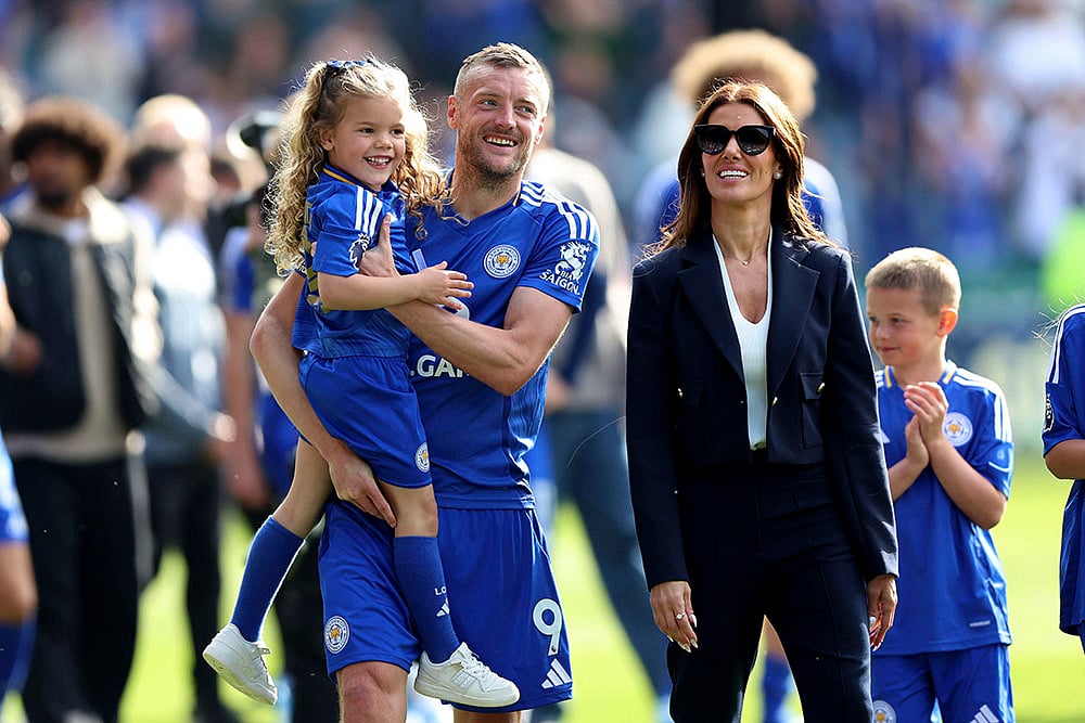 English Premier League 2024-25 Leicester City vs Ipswich Town:  Jamie Vardy