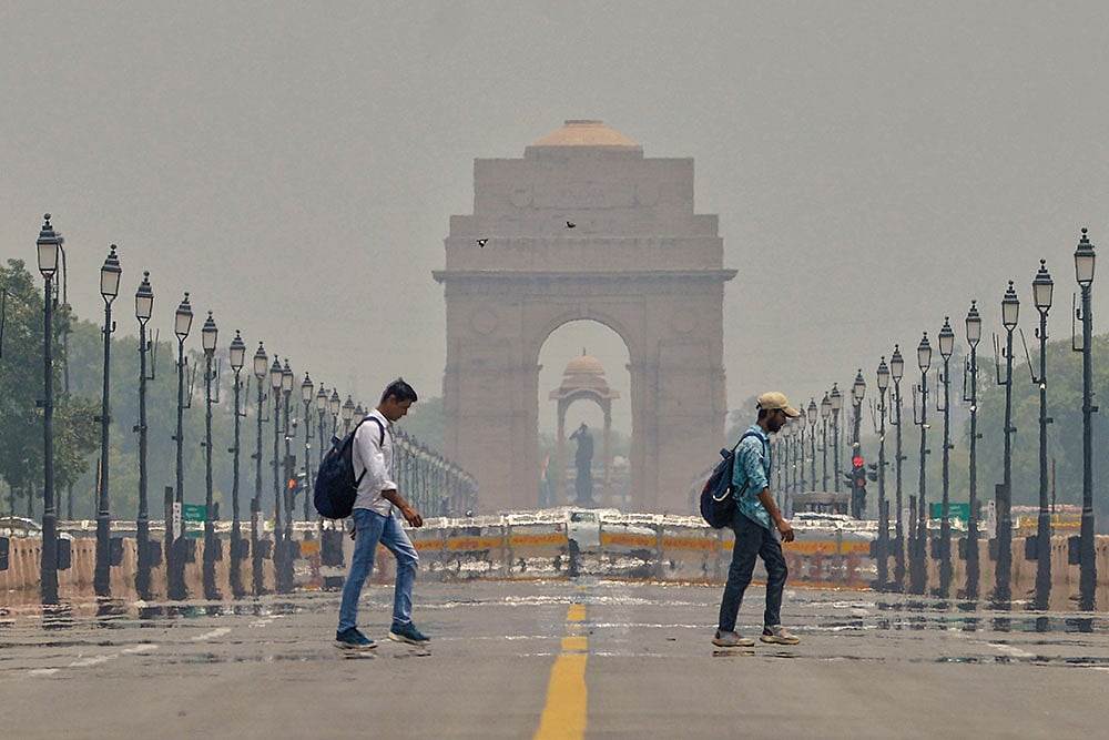 Hot summer day in Delhi