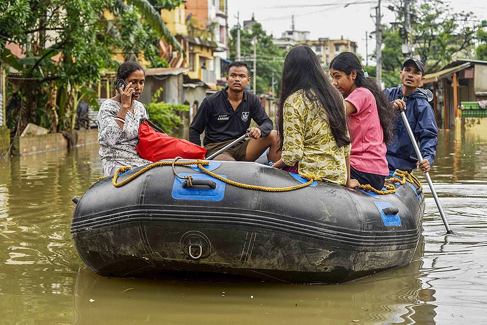 Rains in Guwahati