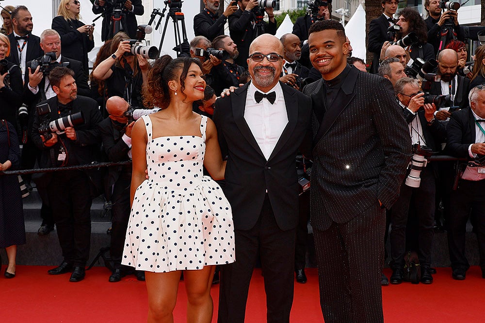 Cannes 78th international film festival Day 7: Juno Wright, Jeffrey Wright, Elijah Wright 