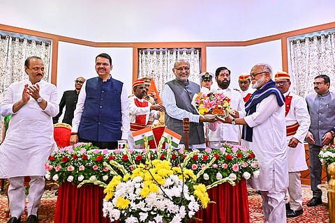 Chhagan Bhujbal inducted into Maharashtra cabinet