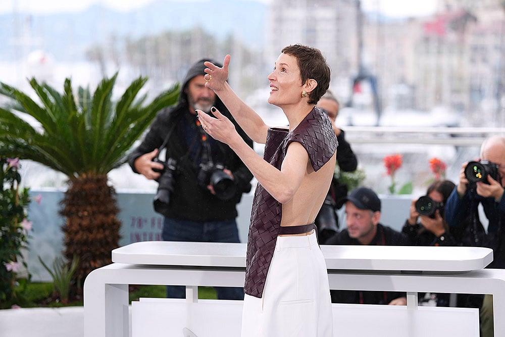Cannes 2025 78th international film festival: Vicky Krieps during Love Me Tender photo call