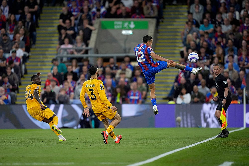 Premier League Soccer Crystal Palace vs Wolverhampton Wanderers: Daniel Munoz