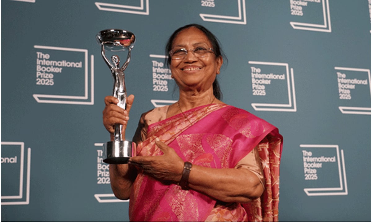 
The 2025 International Booker Prize winner Banu Mushtaq’s works speak the universal language of human experience
 - X