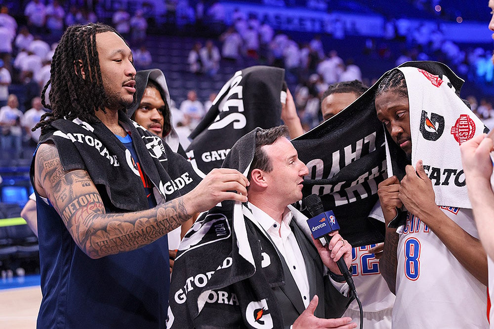NBA Playoffs: Oklahoma City Thunder Vs Minnesota Timberwolves