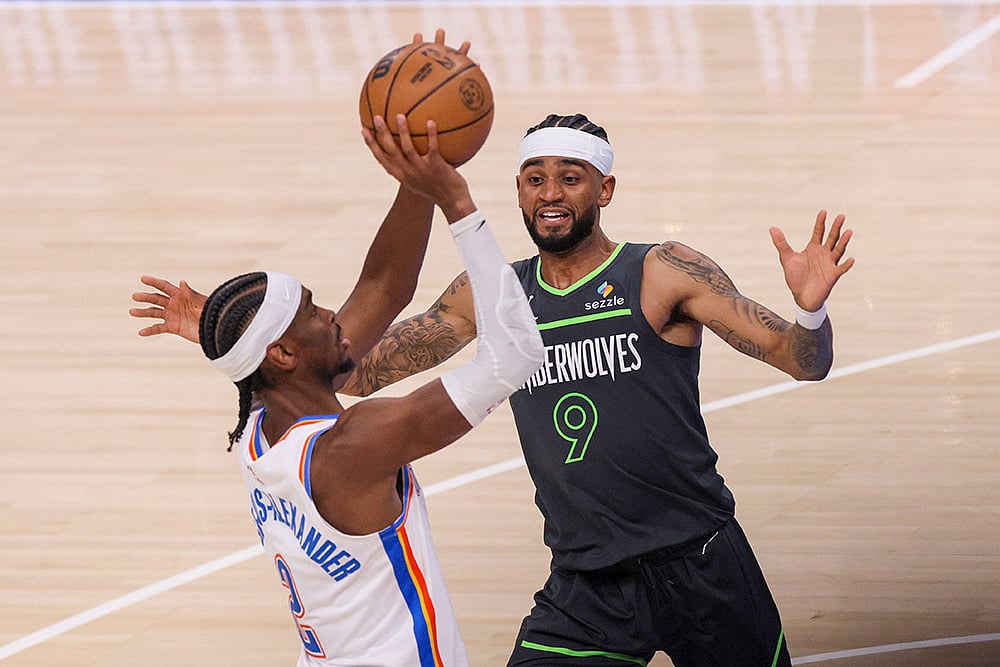 NBA Basketball Game: Oklahoma City Thunder Vs Minnesota Timberwolves