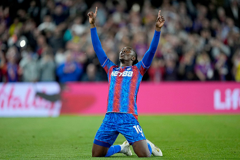 Premier League Soccer Crystal Palace vs Wolverhampton Wanderers: Eberechi Eze
