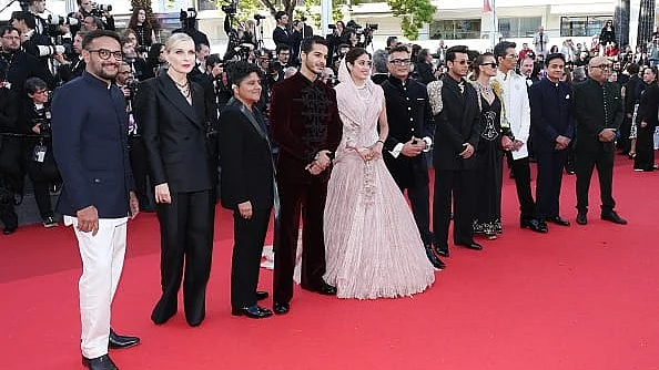 Homebound cast and team at Cannes 2025