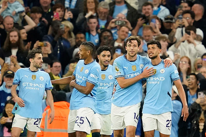 Premier League Soccer Manchester City vs Bournemouth: Nico Gonzalez