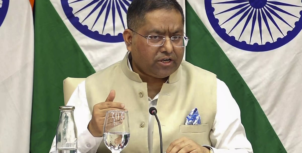 PTI : MEA Spokesperson Randhir Jaiswal