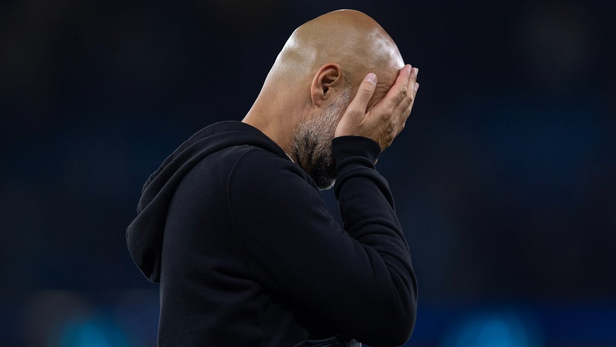 Manchester City boss Pep Guardiola. - null