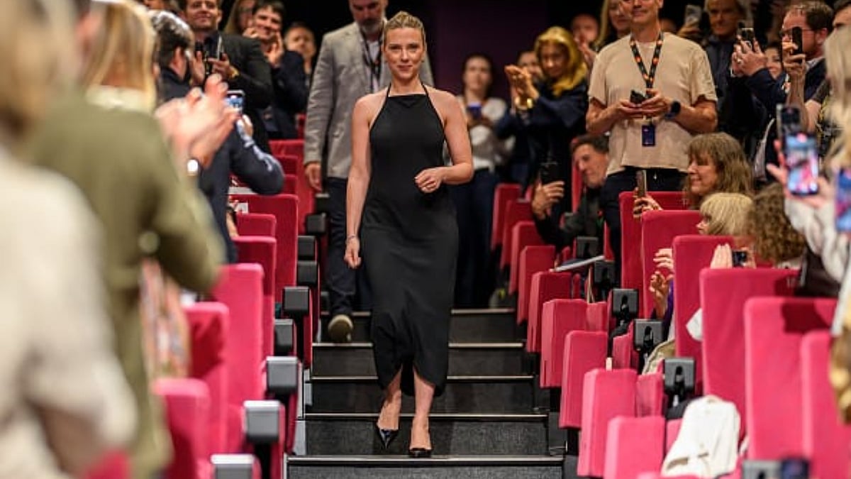 Getty : Scarlett Johansson's earns 5-minute standing ovation at Cannes 2025 for her directorial debut Eleanor The Great 