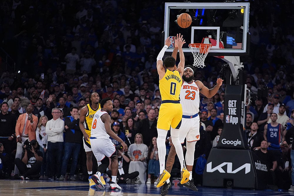 NBA Basketball: New York Knicks vs Indiana Pacers