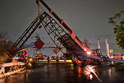 Storm in Ghaziabad