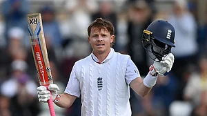 England's centurion Ollie Pope