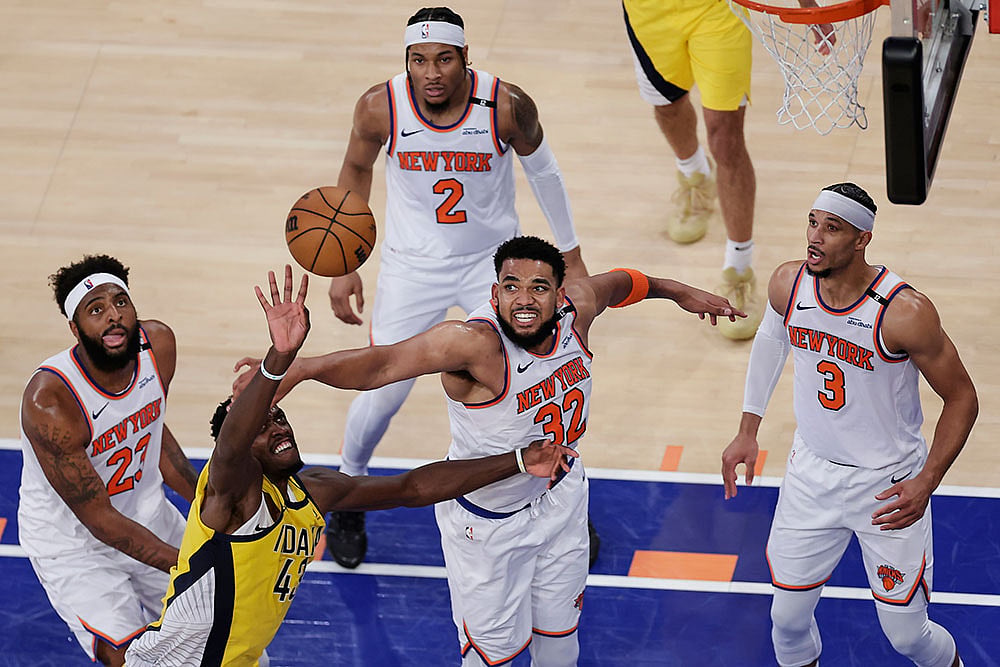NBA Basketball Game: New York Knicks vs Indiana Pacers