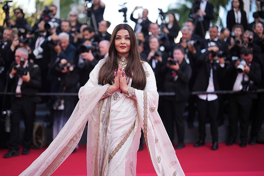 | Photo: Lewis Joly/Invision/AP : Cannes 2025, Day 9: Aishwarya Rai Bachchan during 'The History of Sound' premiere