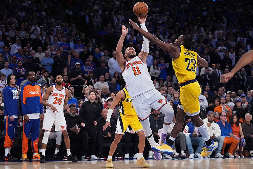 NBA Basketball: Indiana Pacers vs New York Knicks