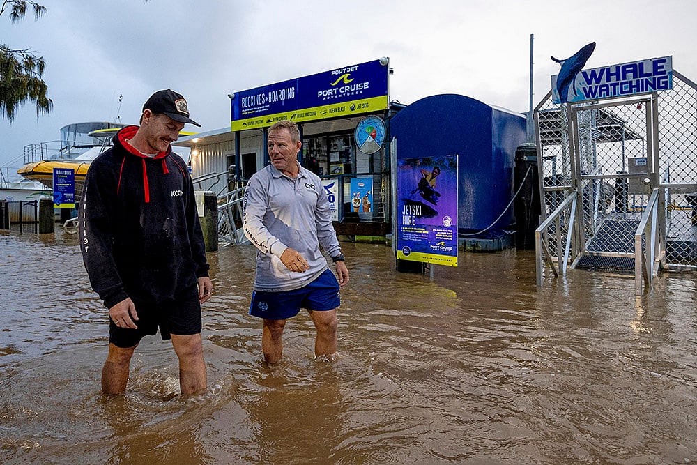 Australia severe weather flooding in NSW: 