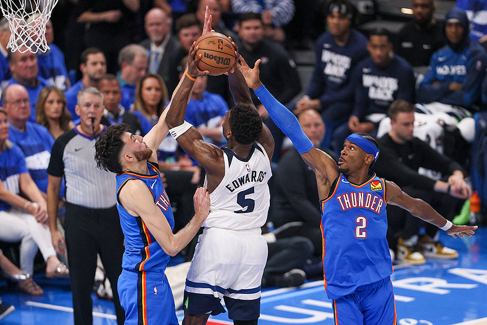 NBA Basketball: Minnesota Timberwolves vs Oklahoma City Thunder