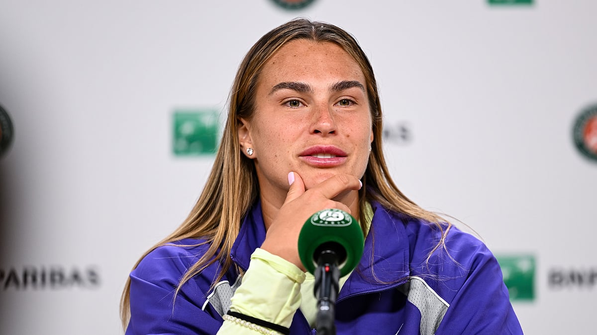 Aryna Sabalenka ahead of the French Open