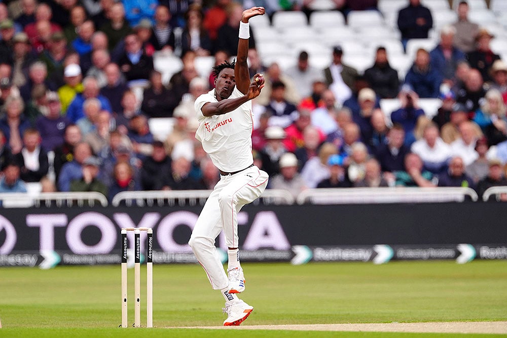 England Vs Zimbabwe 1st Test Cricket at Trent Bridge in Nottingham: Blessing Muzarabani