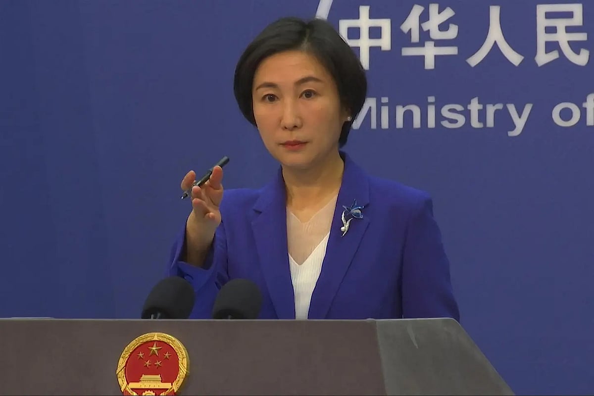 AP : Chinese Foreign Ministry spokesperson Mao Ning 