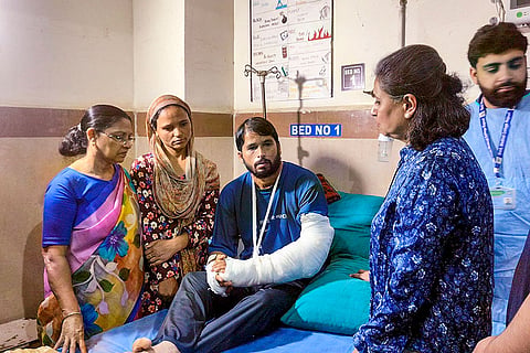 TMC delegation visit shelling affected areas in J-K