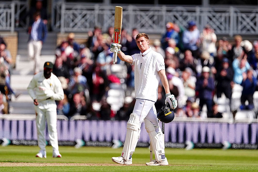 England Vs Zimbabwe 1st Test Cricket at Trent Bridge in Nottingham: Zak Crawley