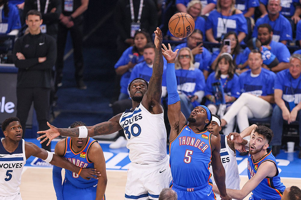 NBA: Oklahoma City Thunder vs Minnesota Timberwolves