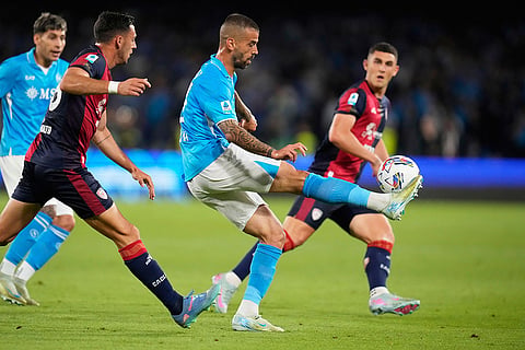 Italy Soccer Serie A: Napoli vs Cagliari
