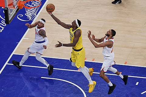 Basketball:  New York Knicks vs Indiana Pacers
