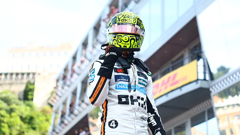 Lando Norris is on pole at the Monaco Grand Prix - null
