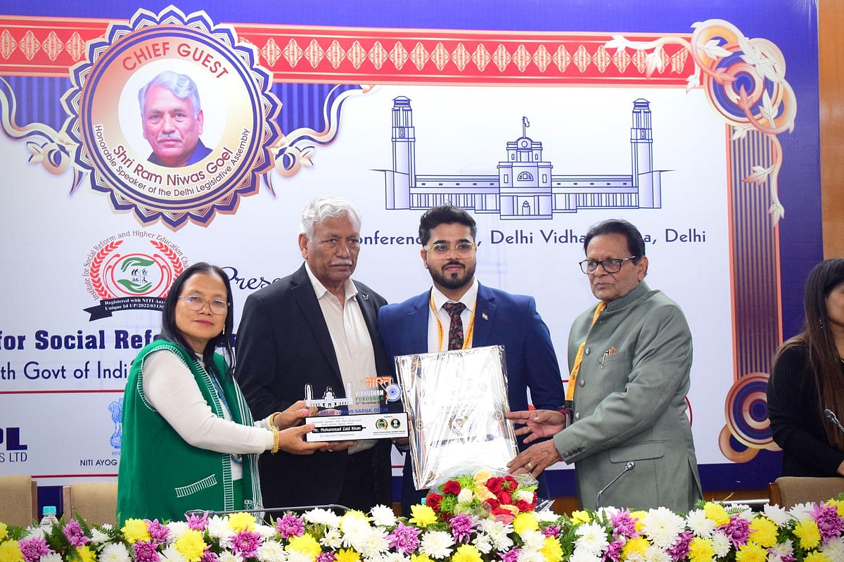 Mohammad Zaid Khan, CEO Of Zedital Media Pvt Ltd, Honoured With Bharat Vibhushan Puruskar, 2024 For Innovative Entrepreneur Of The Year