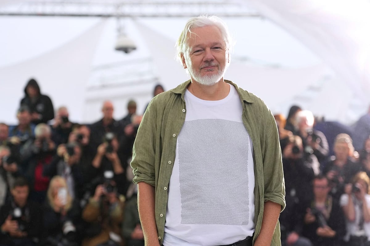 Julian Assange at Cannes 2025