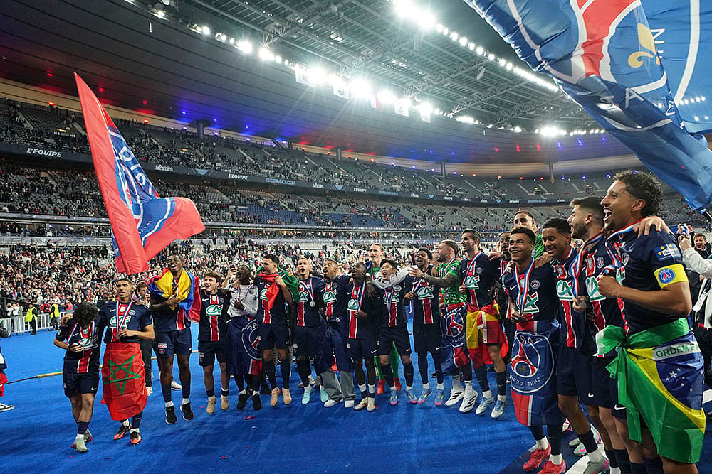 Coupe de France Final 2024-25 Paris Saint-Germain vs Stade De Reims photos