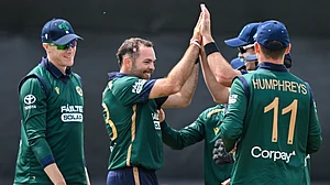 X/Cricket Ireland : The second ODI between Ireland and West Indies was abandoned due to rain.