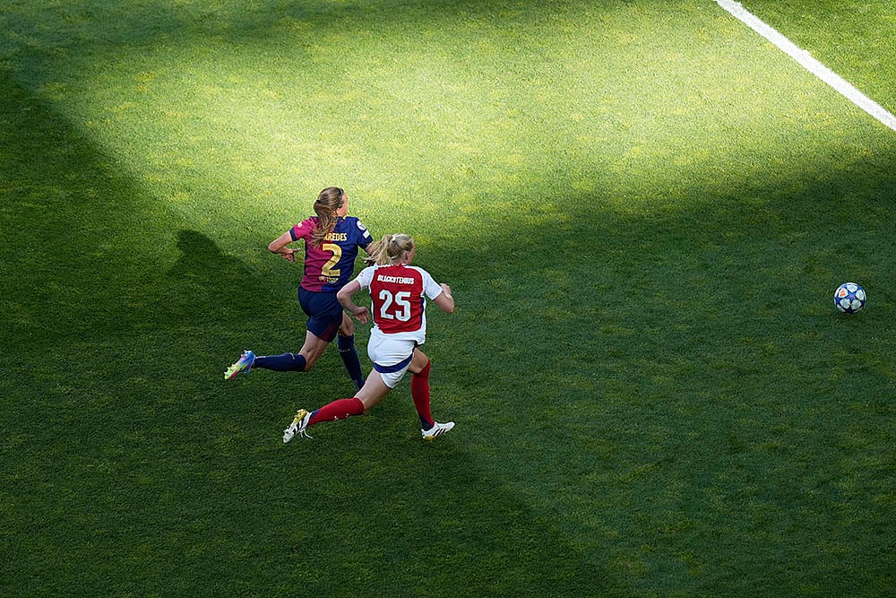 Portugal Soccer Womens Champions League Final Arsenal vs FC Barcelona: Irene Paredes
