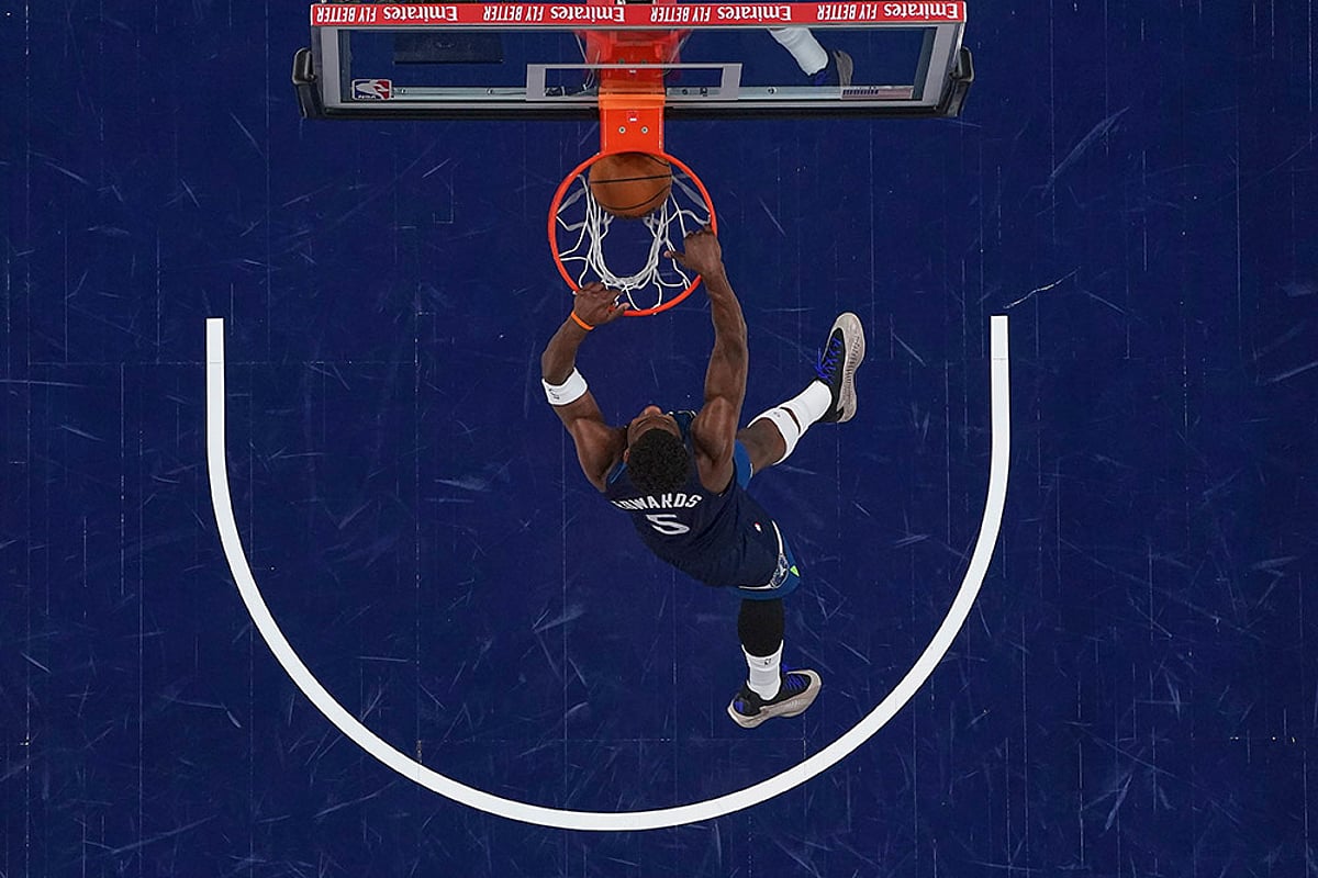 NBA Basketball Western Conference finals Timberwolves vs Thunder: Anthony Edwards