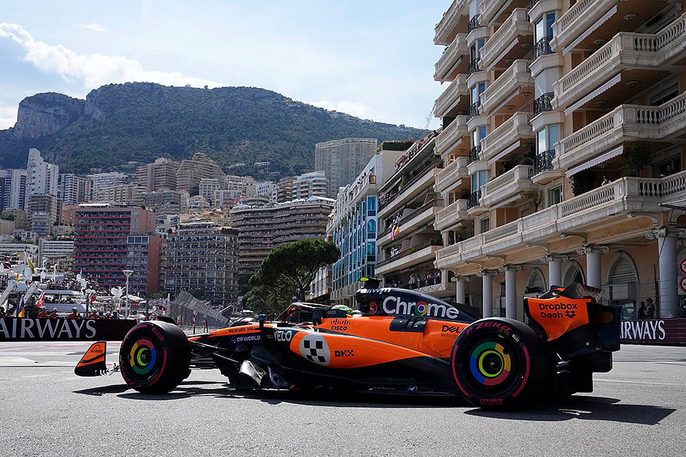 Formula One Monaco Grand Prix 2025 Qualifying race: Lando Norris