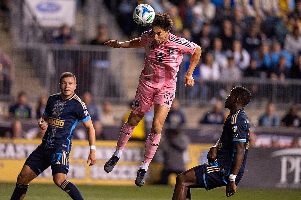 Major League Soccer MLS 2025 Inter Miami vs Philadelphia Union: Tadeo Allende