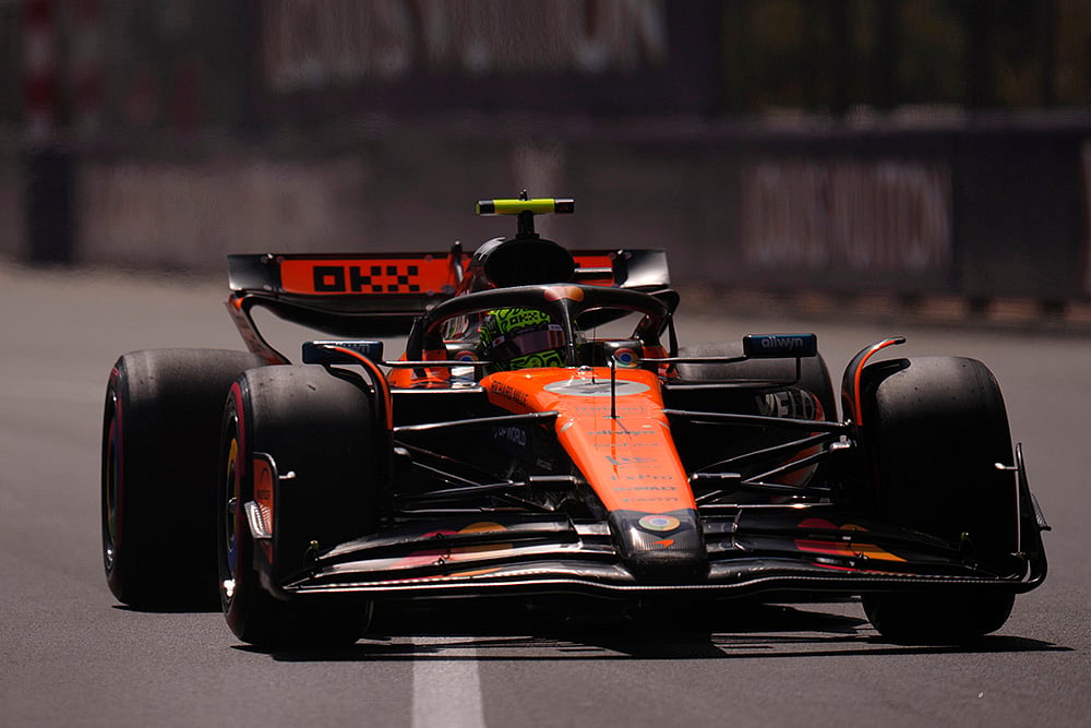 Formula One Monaco Grand Prix 2025 Qualifying race: Lando Norris