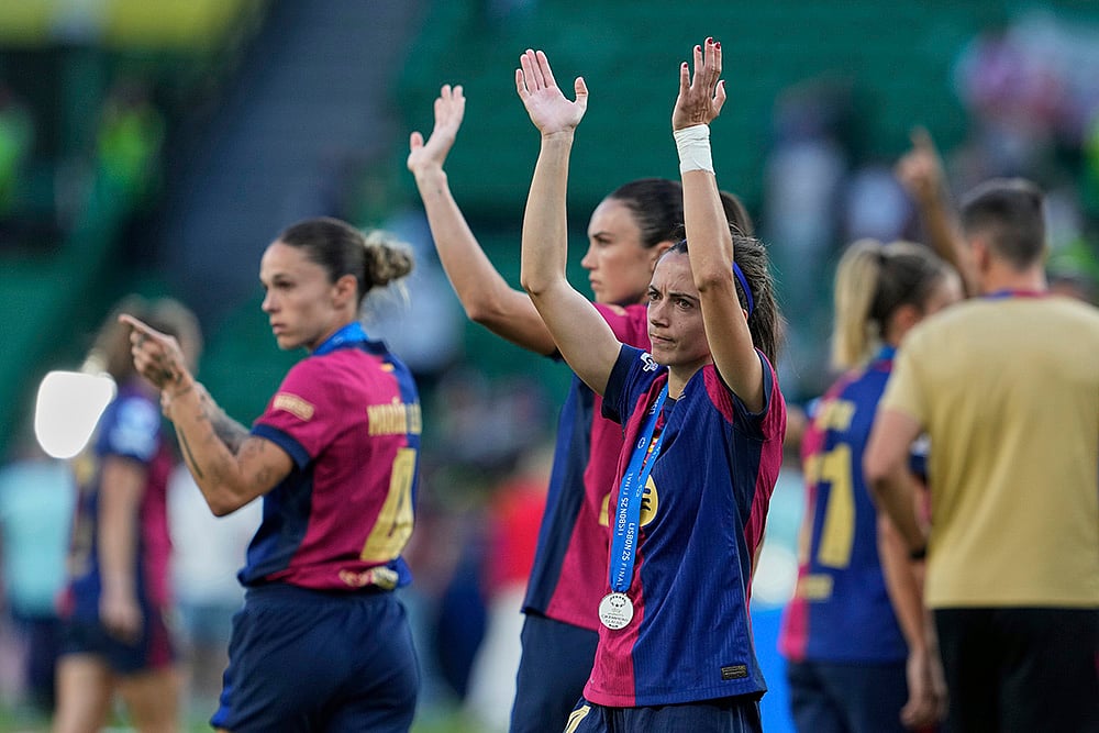 Portugal Soccer Womens Champions League Final Arsenal vs FC Barcelona: Aitana Bonmati
