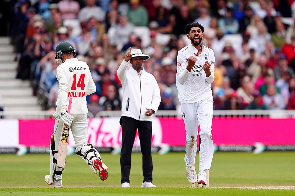 England vs Zimbabwe One-Off Test Cricket Day 3 at Trent Bridge, Nottingham: Shoaib Bashir