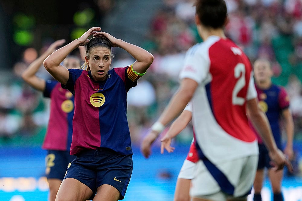Portugal Soccer Womens Champions League Final Arsenal vs FC Barcelona: Alexia Putellas