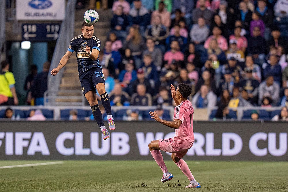 Major League Soccer MLS 2025 Inter Miami vs Philadelphia Union: Kai Wagner