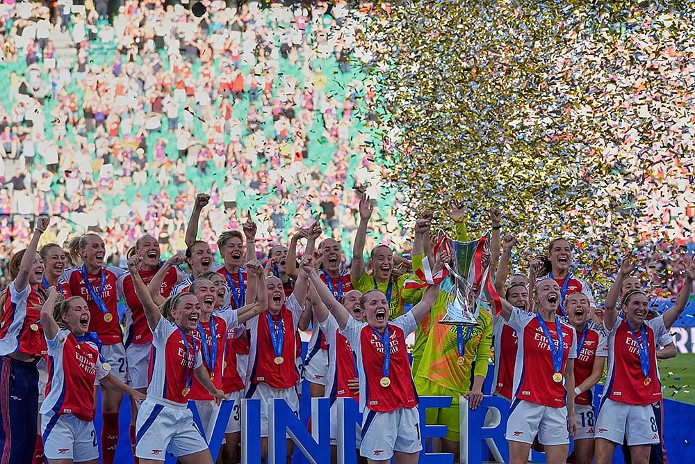 Portugal Soccer Womens Champions League Final Arsenal vs FC Barcelona photos