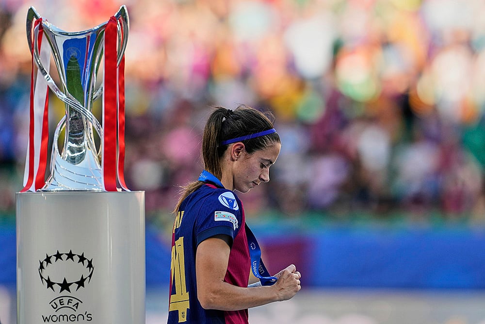 Portugal Soccer Womens Champions League Final Arsenal vs FC Barcelona: Aitana Bonmati