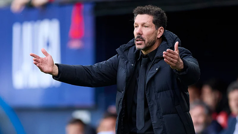 Atletico Madrid manager Diego Simeone