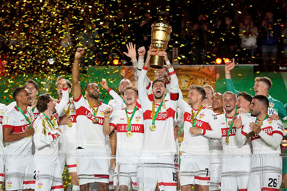 Germany Soccer Cup DFB-Pokal Final Arminia Bielefeld vs VfB Stuttgart photo